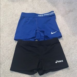 Bundle Nike Pro and ASICS spandex